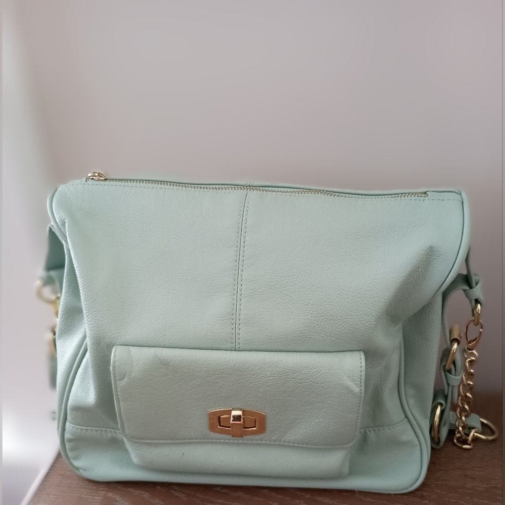 Mint Green Shoulder Bag